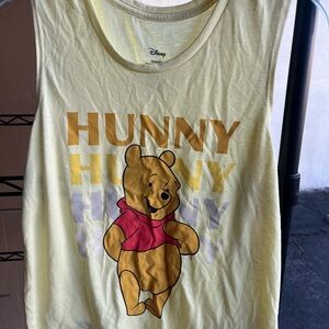 Disney Winnie the Pooh Yellow Tank Top